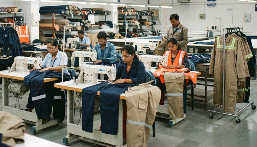 Industrial Workwear Manufacturing